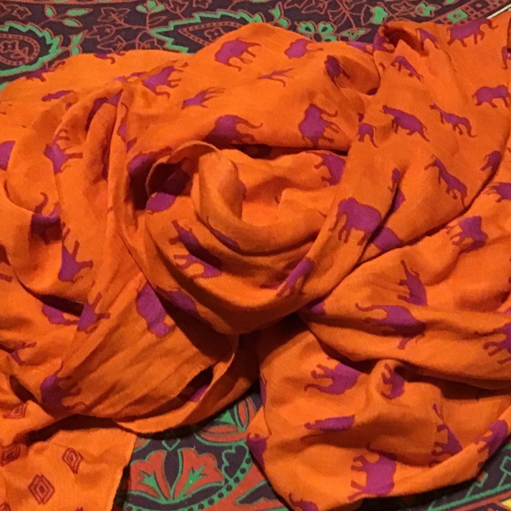 Fabulous elephant scarf